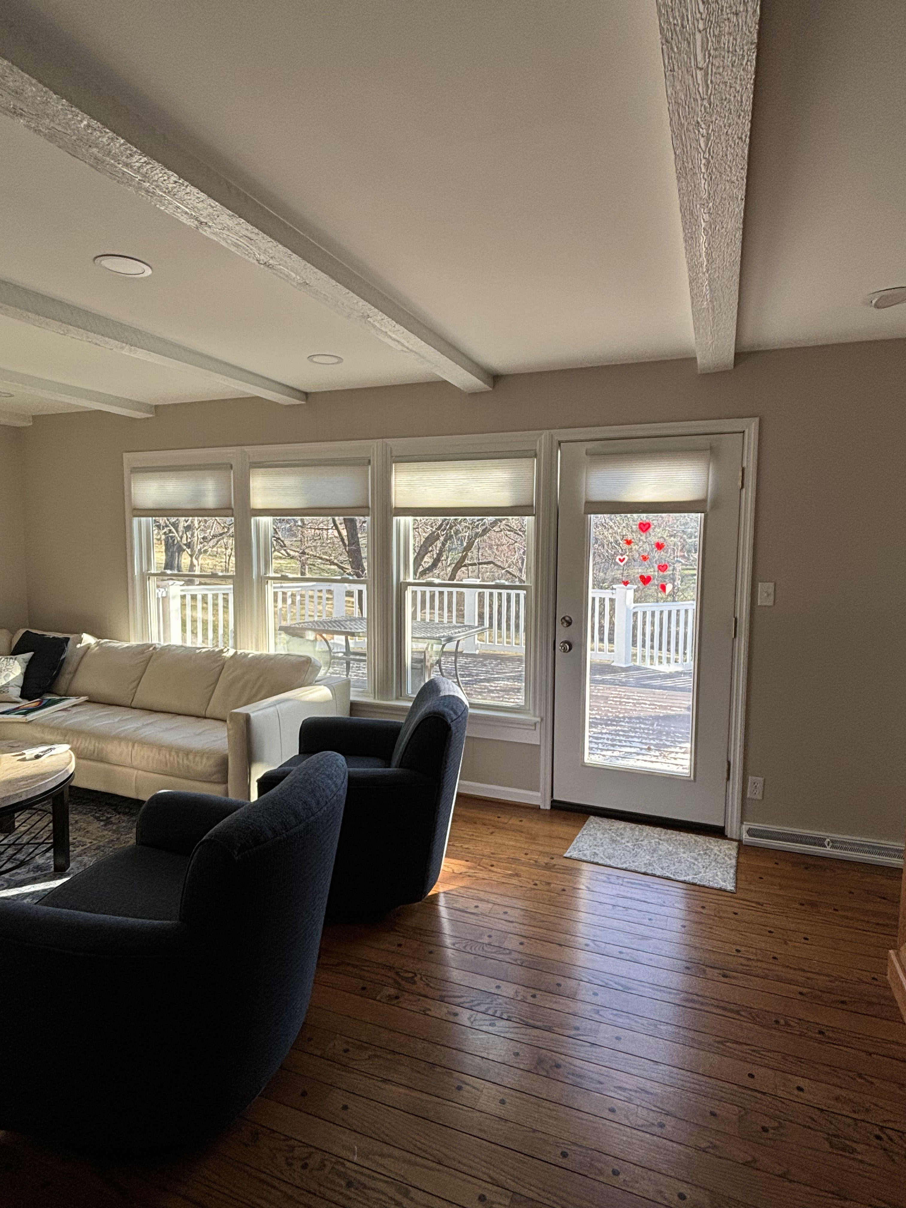 Family room before renovation